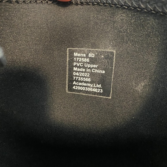 Magellan Outdoors Rain Boots Mens Size 8 Green Camo Waterproof Hunting Outdoor - Picture 8 of 8